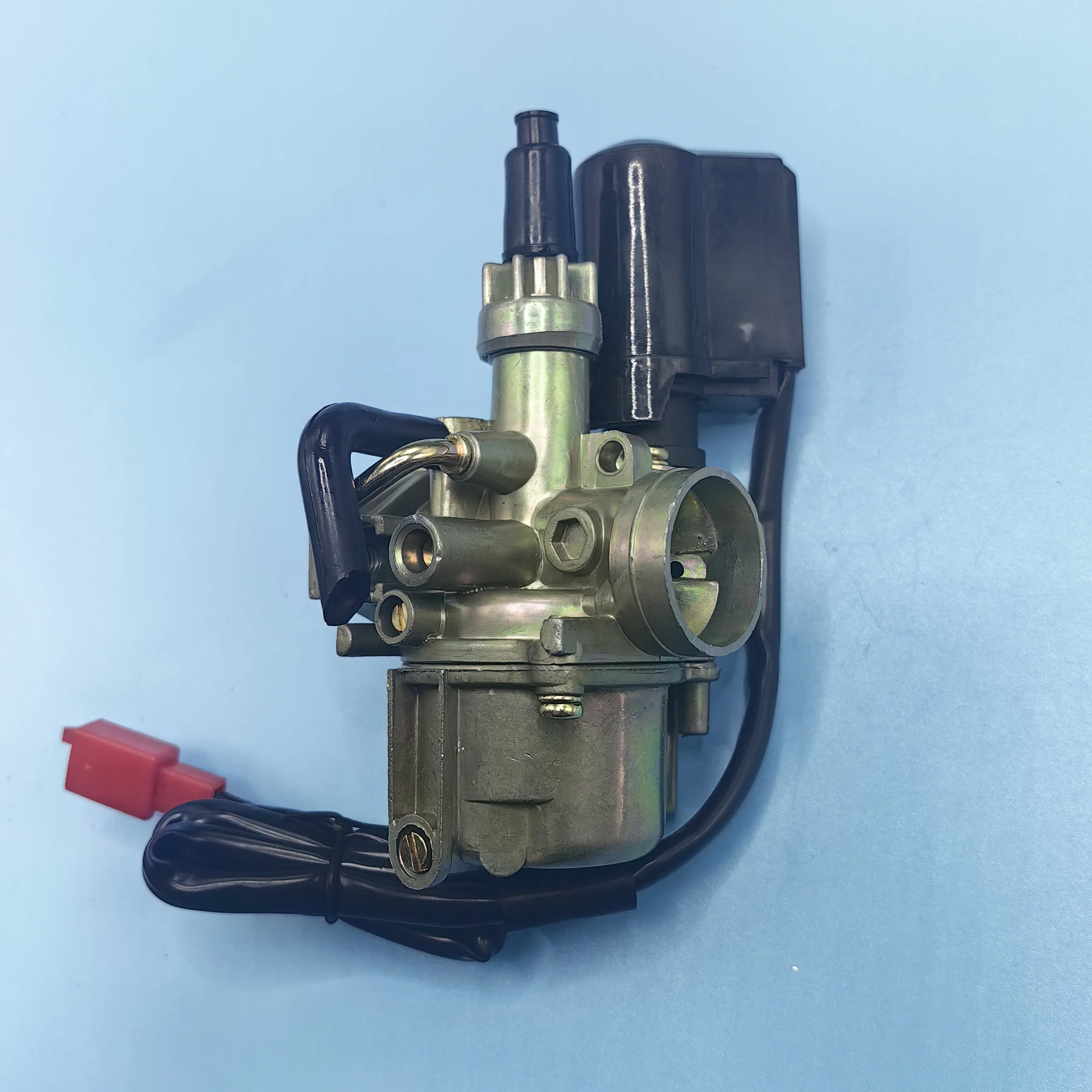 17mm Carburetor Carb fit for Peugeot Speedfight 1 2 AC LC Vivacity 50cc mit E-choke Tkr Squab New view 3