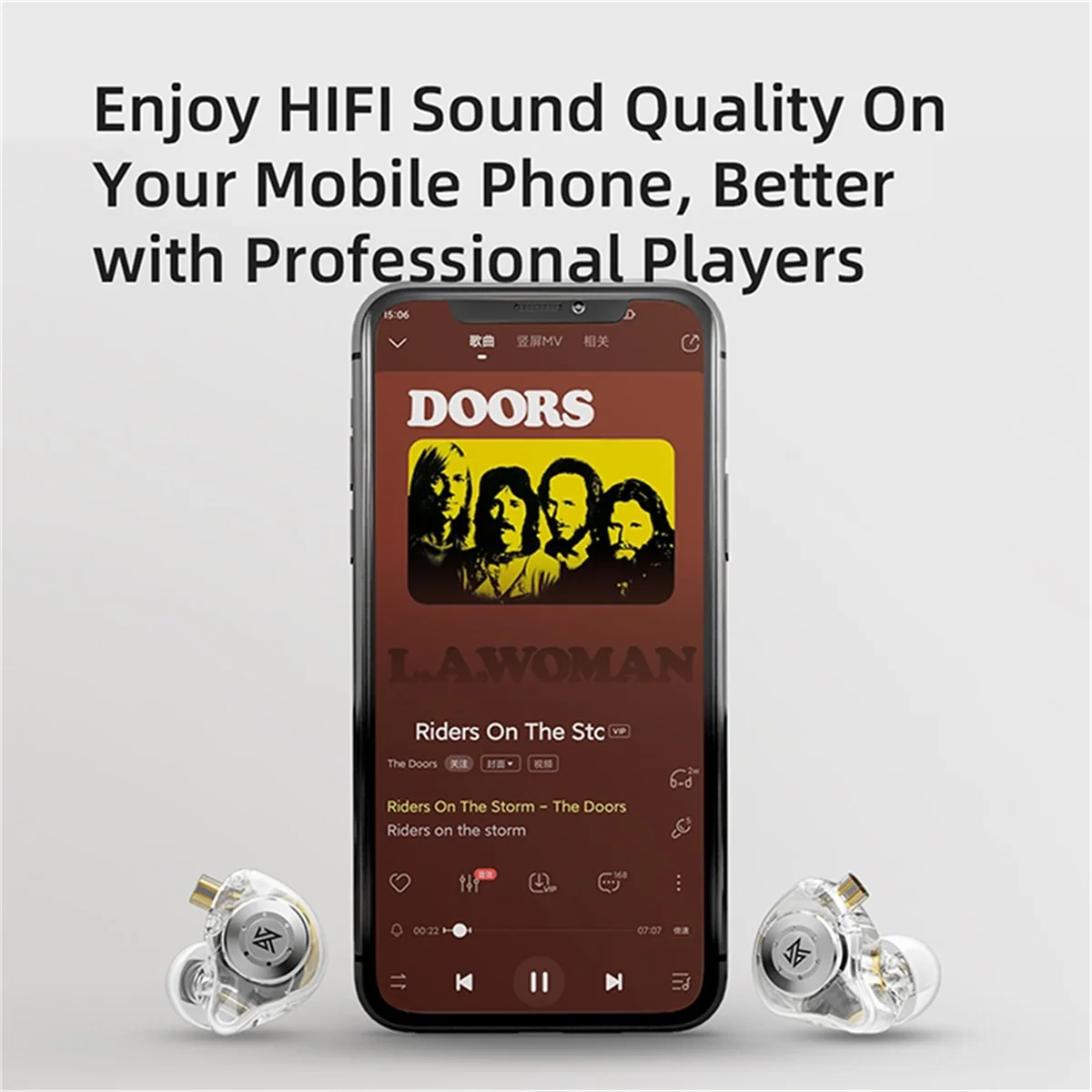 

2025+ Pro Gaming Earbuds, HiFi IEM Earphones Earphones Dual Driver in Ear Monitor for Audiophile Dj Singers Crystal