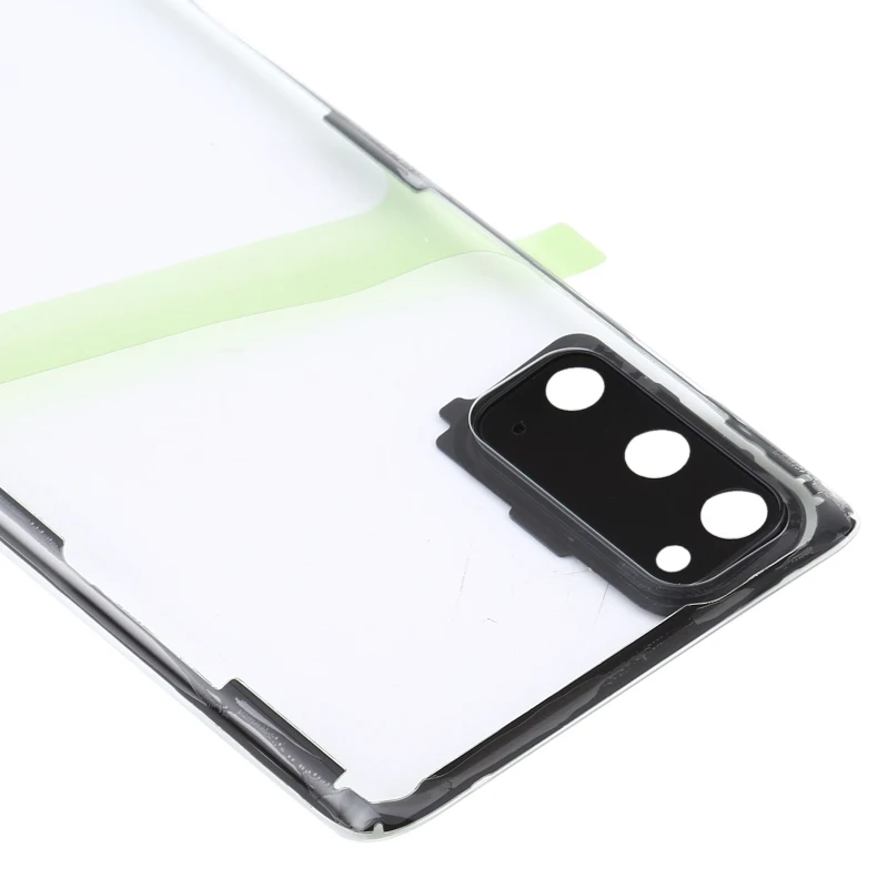 For Samsung Galaxy S20 SM-G980 SM-G980F SM-G980F/DS Glass Transparent Battery Back Cover