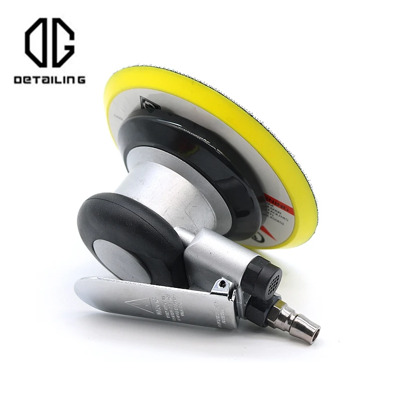 DETAILING Pneumatic Orbital Sander Air Grinde 6 inch  Air Sander Set Polishing/Grinding Machine Pneumatic Tools