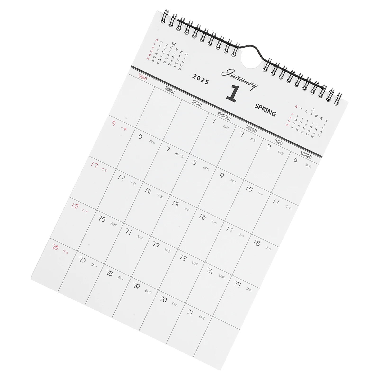 جدار إمداد مكتبي معلق منزلي إبداعي 2024-2025 مخطط شهري دقيق عائلي كبير ورق أسود للاستخدام اليومي للنساء #6