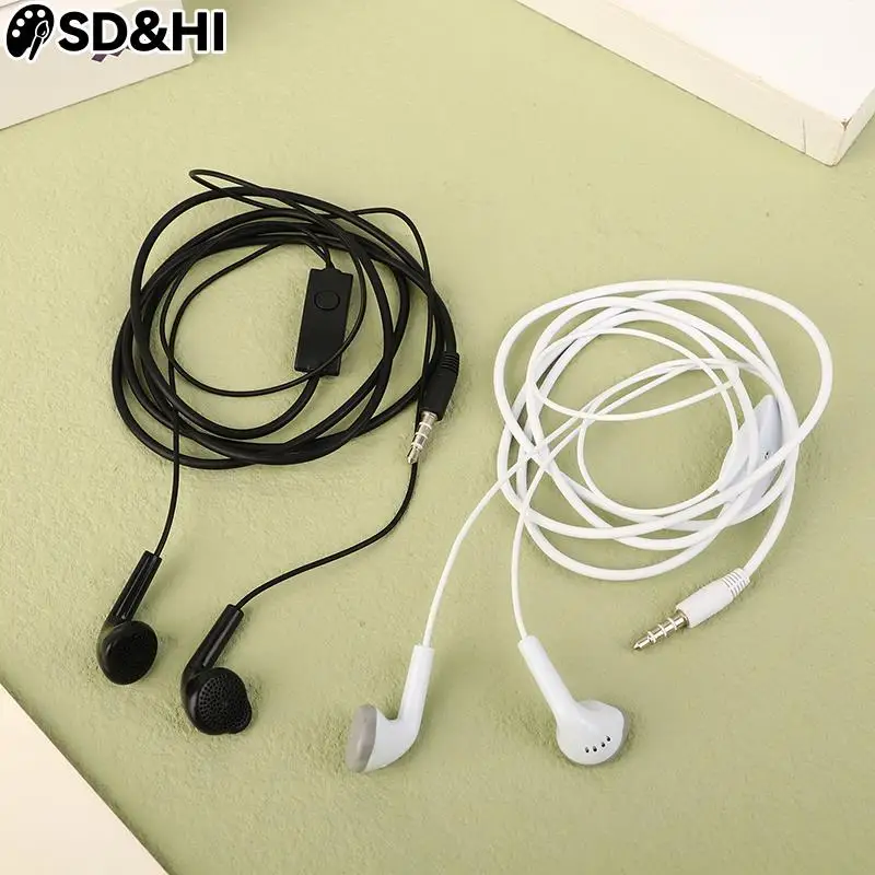 1pc In Ear Earphone EHS61 Wired With Microphone forSamsung S5830 S7562 Forxiaomi Earpiece For HUAWEI Smart Phone Earphones