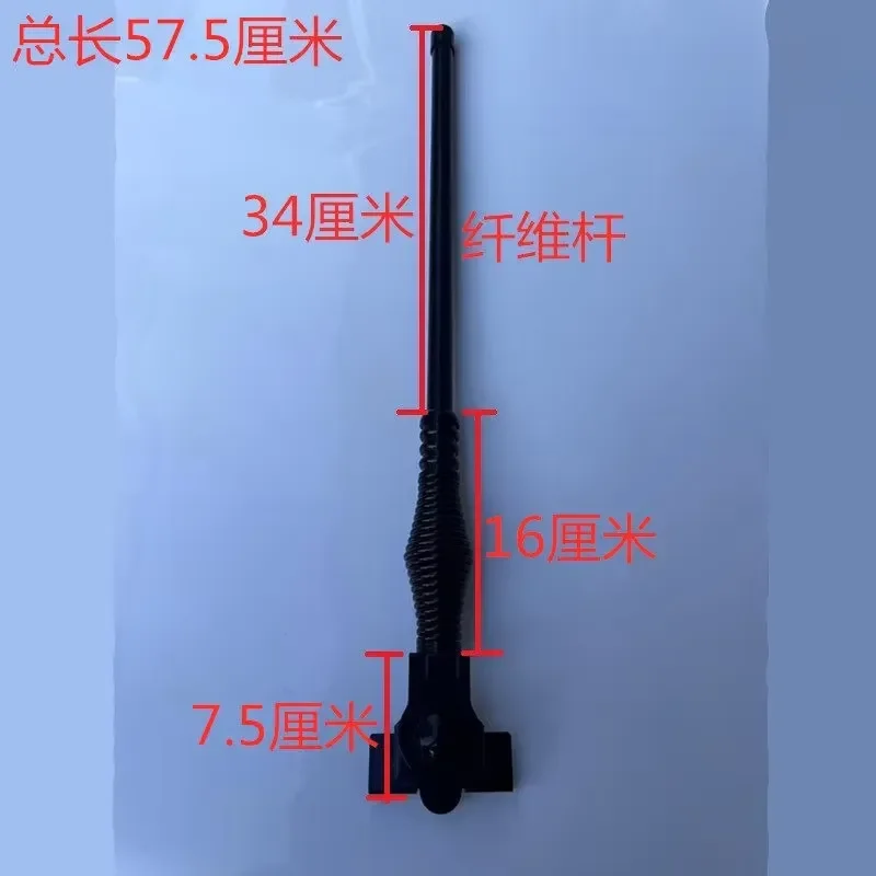 SUV Off Road Antenna Flag Pole Kit Thickened Stainless Steel Fiberglass Whip for Bull Bar Bumper 4x4 Jeep Truck Camping