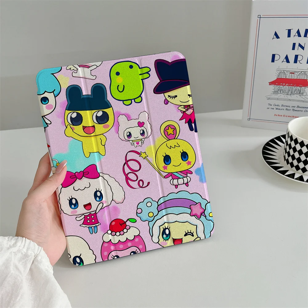 

Чехол для планшета с забавным мультяшным рисунком для iPad Pro 2025 11 дюймов Air 2024 10th iPad 7 8 9 10.2 Air 5 4 10,9 5 6 9,7 дюйма Air3 10,5 mini Cover