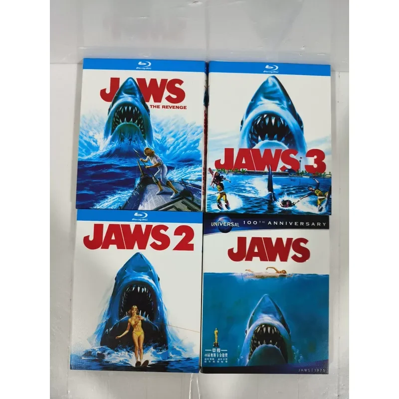Great White Shark 1-4 Blu-ray Discs Boxed Collector's Edition Brand New Unopened High Definition Image Quality Support