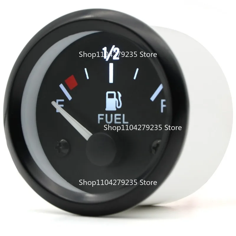 2 Inch 52MM Car Fuel Level Gauge Black Pointer 240-33 Ohm Universal Modified Instrument view 4