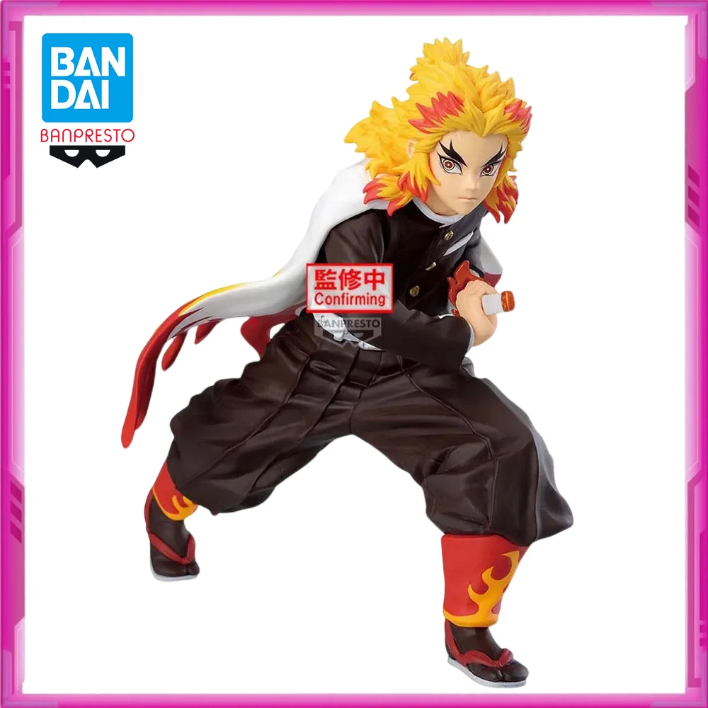 

In Stock Original BANPRESTO Demon Slayer MAXIMATIC Rengoku Kyoujurou PVC Anime Figures Action Figure Model Toys Gift
