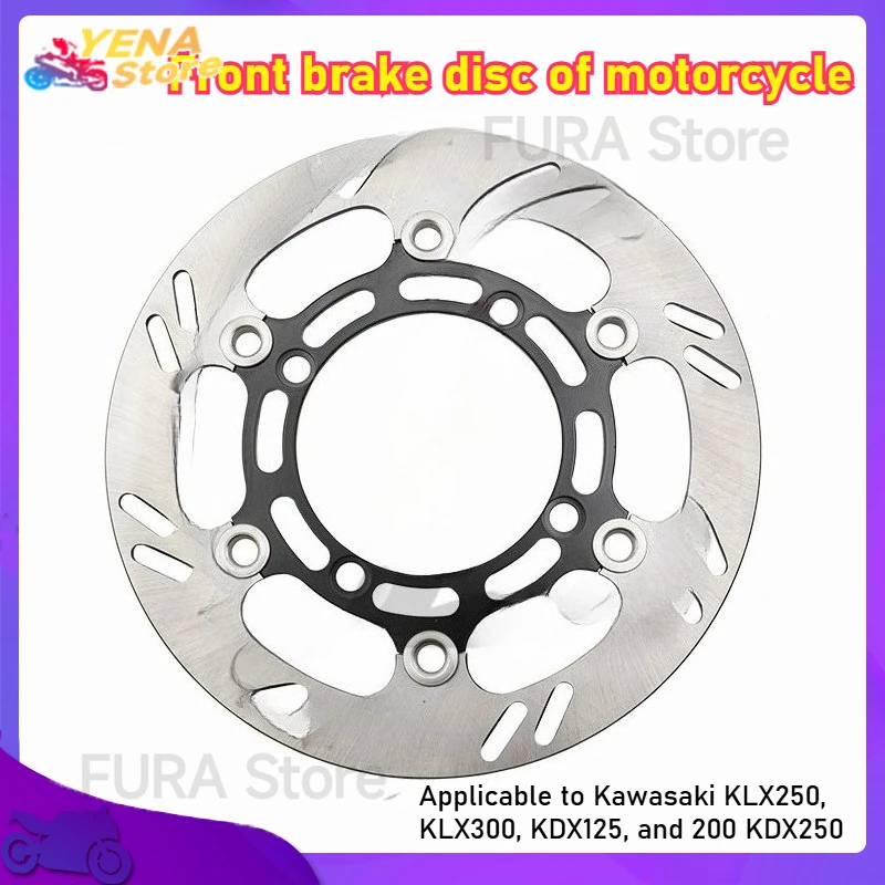 

Motorcycle parts are suitable for the front brake discs of Kawasaki KLX250, KLX300, KDX125, and 200 KDX250 brake disc rotors