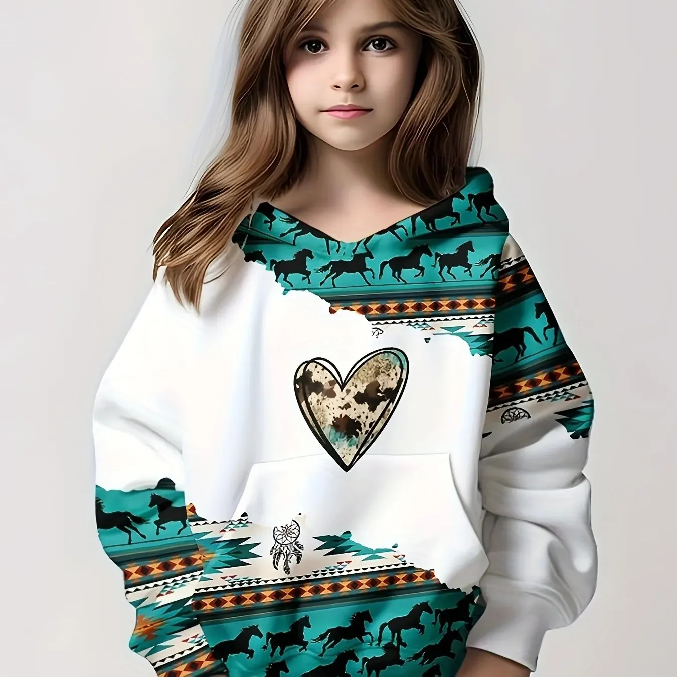 

Not for children Clothing Hoodies Top Long Sleeve Casual 3d Animals Print Fashion Girls Summer Autumn Clothes Girl Clothing