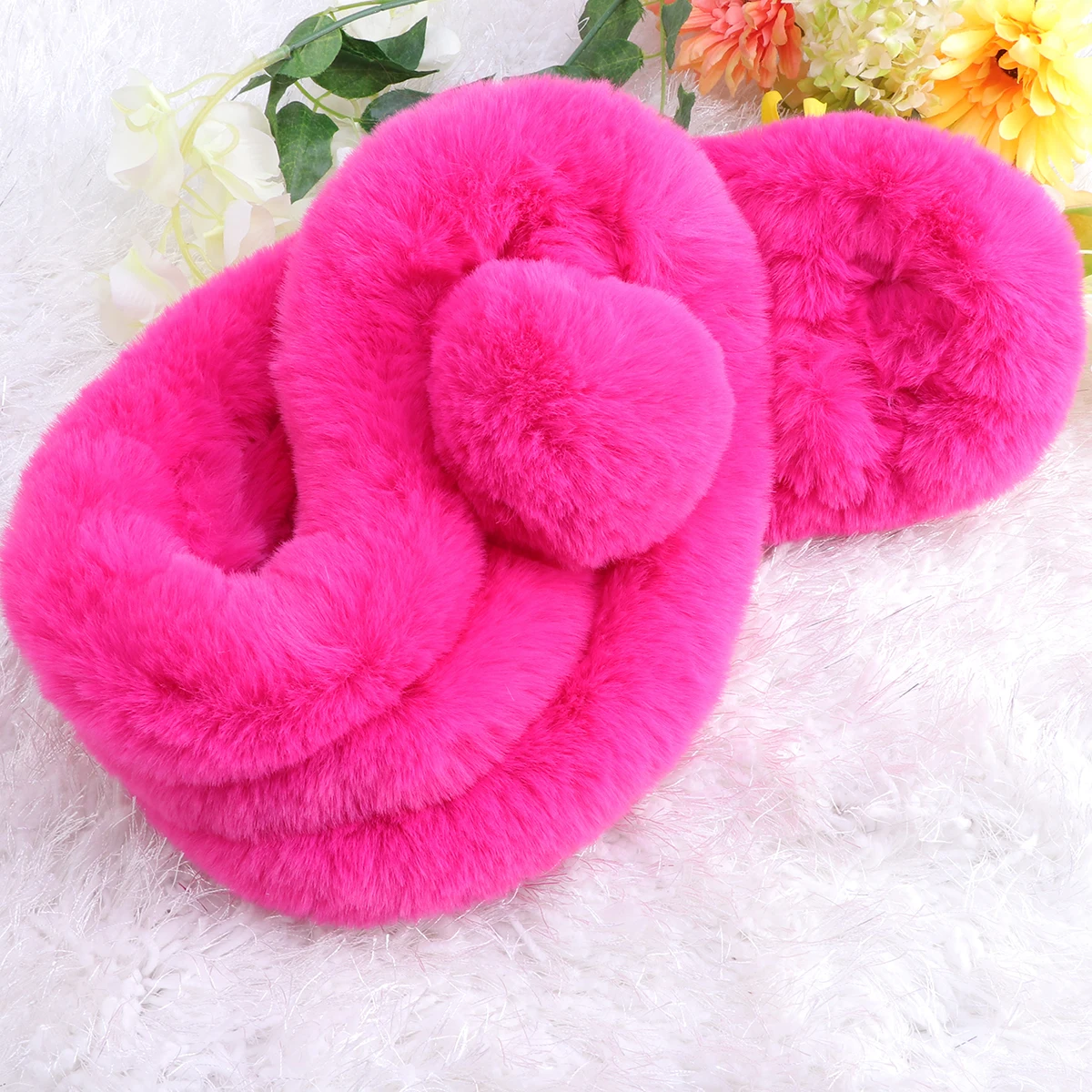 

Warm Faux For Women Winter Faux Scarf Soft Lightweight Shawl Wrap Rose Women Scarf Family Friends