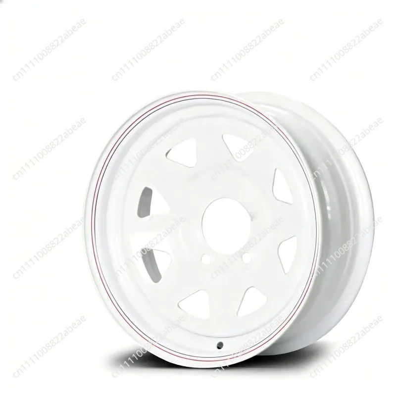 15-Inch 6J Trailer Steel Rim Wheel Hub, Trailer RV Modified Wheel Accessories