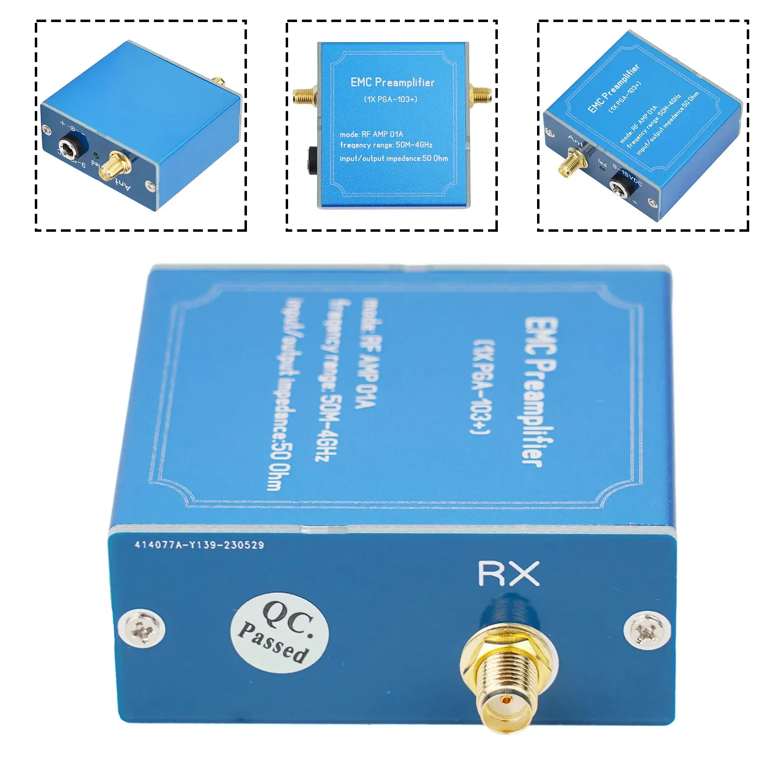 

PGA103+ Based Preamp System Operating Efficiently Across Frequencies from DC9V to DC15V for Various Applications