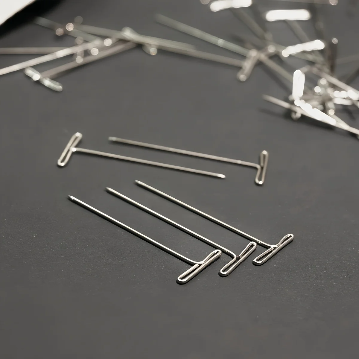 

Иглы-шпильки Т-образной формы из нержавеющей стали для рукоделия, вязания, фиксации париков и наращивания волос