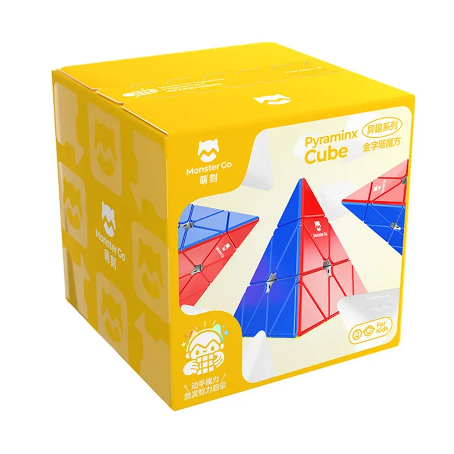 GAN-Cube magique série Monster Go pour enfants, puzzle professionnel, jouets Dakota idaux, 3x3, 2x2, Skew UT et Mirror GAN 356, cadeau pour enfants, 3-6 ans