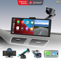 10.26 inch Dash Cam 4K Front 1080P Rear Camera Car DVR Wireless Carplay for Apple Android Auto GPS Navigation Video Recorder AUX