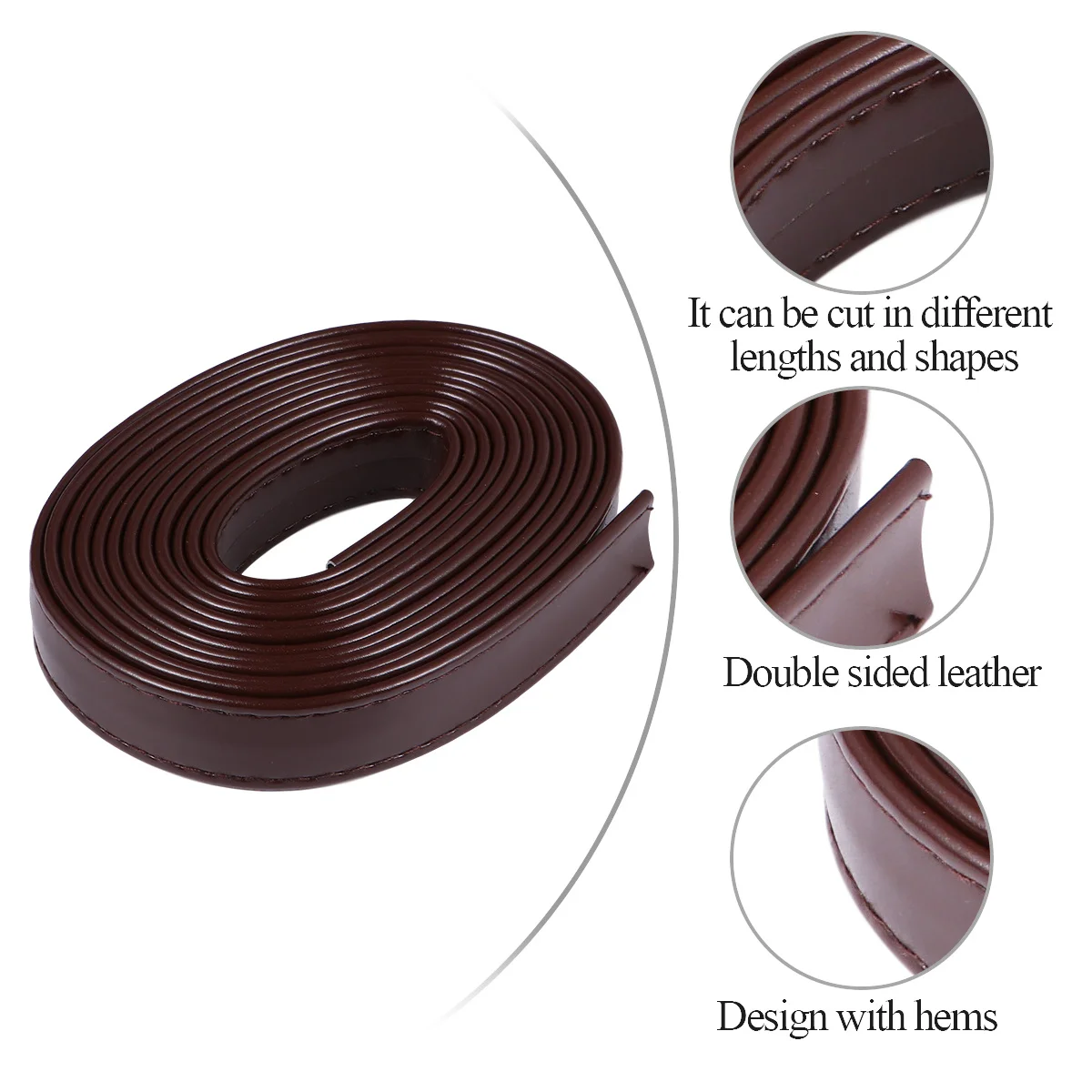 

Strap for Craft Double Sided Curling Edges Cuttable Size Bright Colors Durable Band Bag Accessory