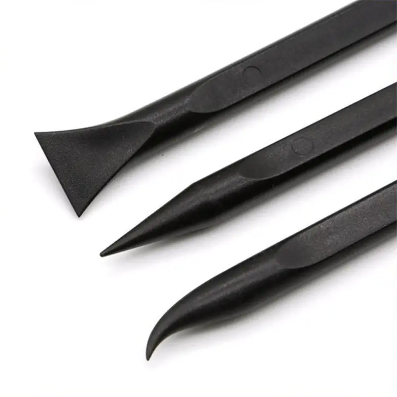 3 قطعة قضبان إصلاح آيفون سامسونج افتتاح حدق البلاستيك المخل تفكيك عدة الهاتف المحمول ملعقة طقم أدوات يدوية