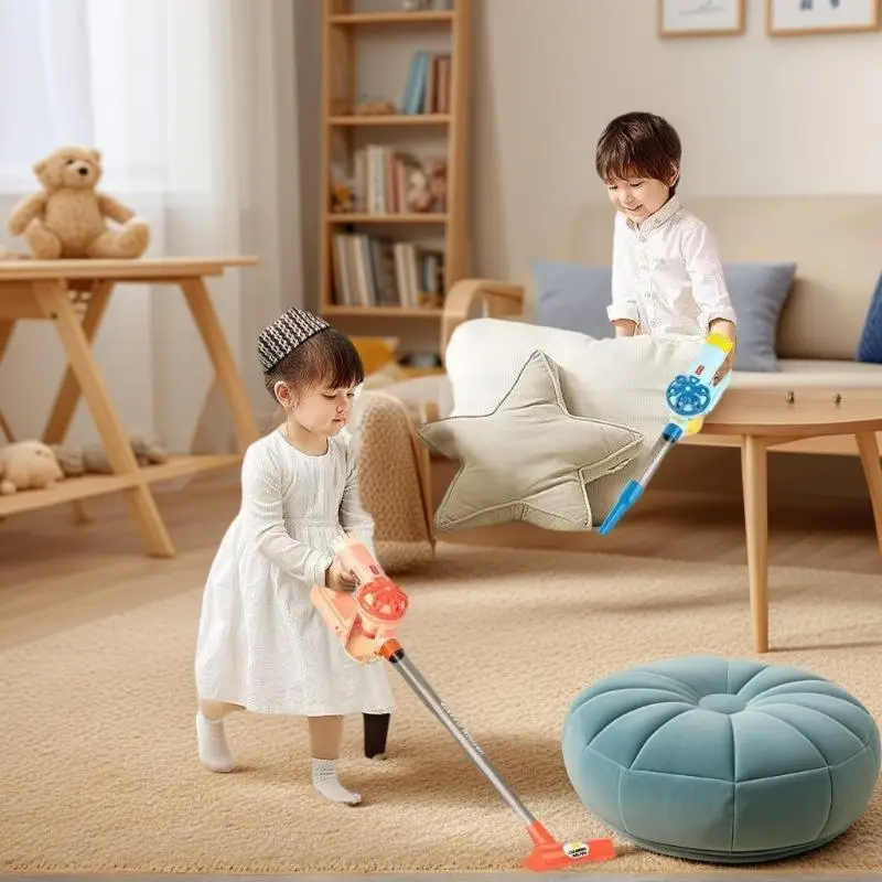 1 セット女の子男の子ギフト子供シミュレーション電気掃除機クリーニングキット幼児ロールプレイハウスキーピング知育玩具