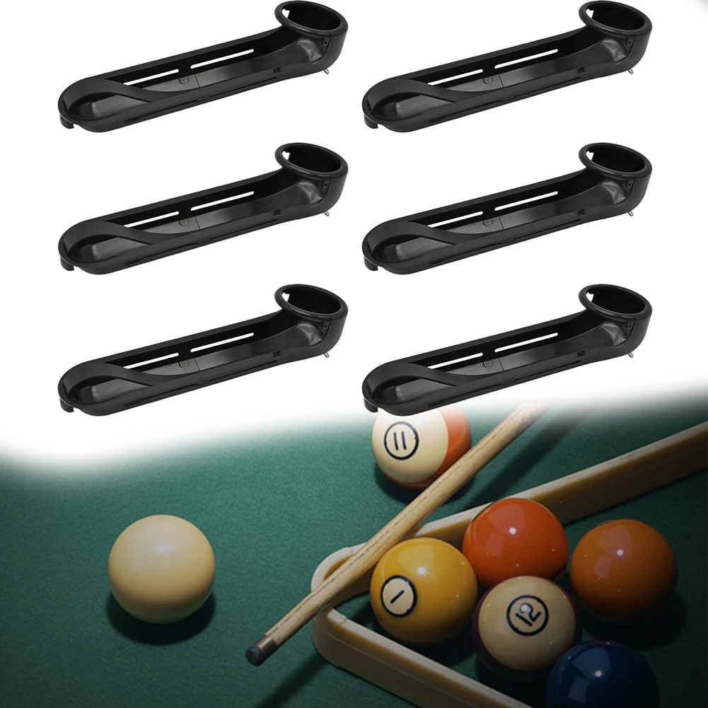 

Table Replacement Pocket Rails Plastic Construction Smooth Ball Guidance Consistent Rebound Low Friction Cue Ball Guides