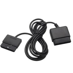 E9LB 1.8m Controller-Dance Pad Wheel Gun-Power Supply Extension Cable Cord Line Compatible for PS1/PS2-Slim Line Game-Console