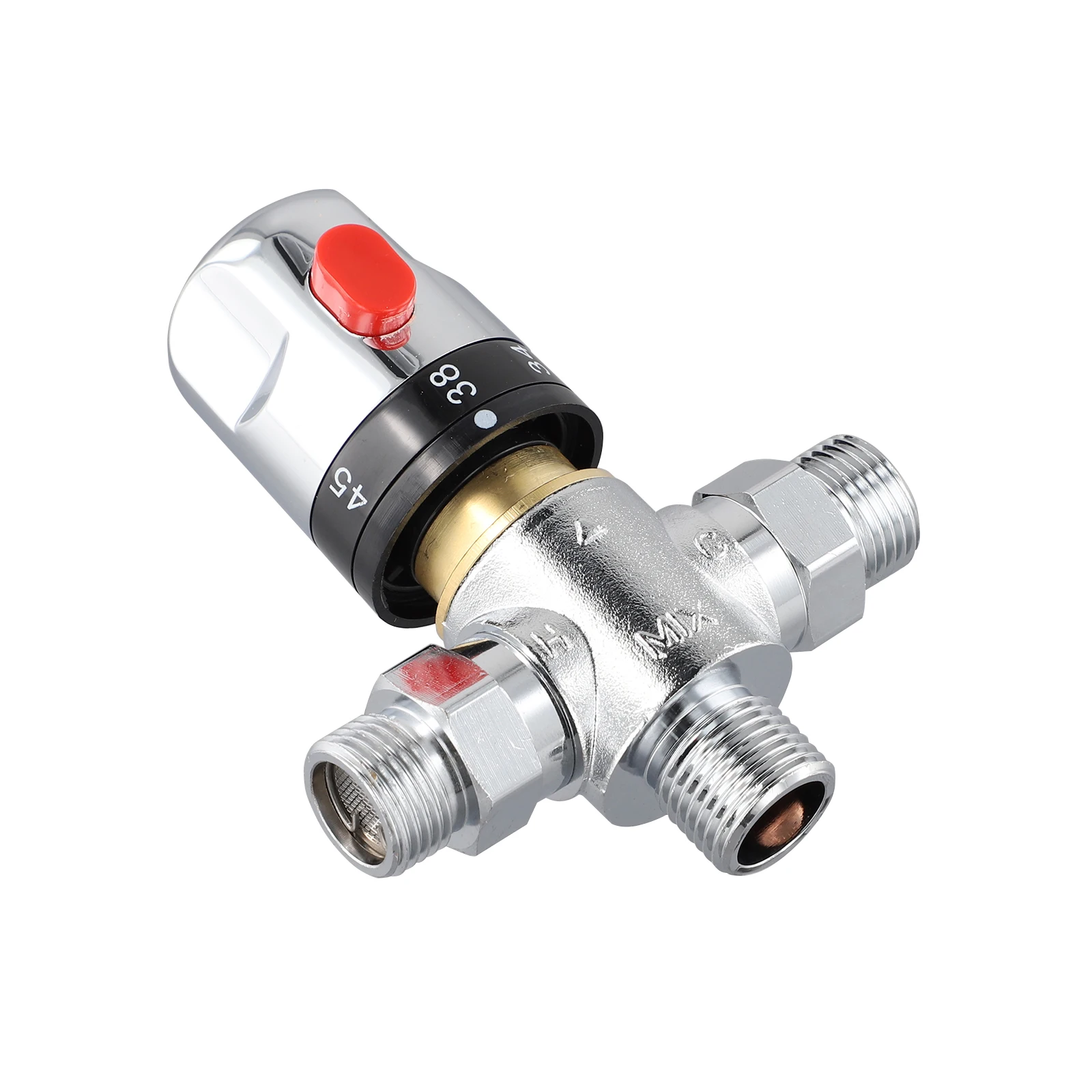 Control Water Valve Bathroom Faucet Heater Kitchen Basin Mixing Pipe Replace Shower Solar Supplies Temperature