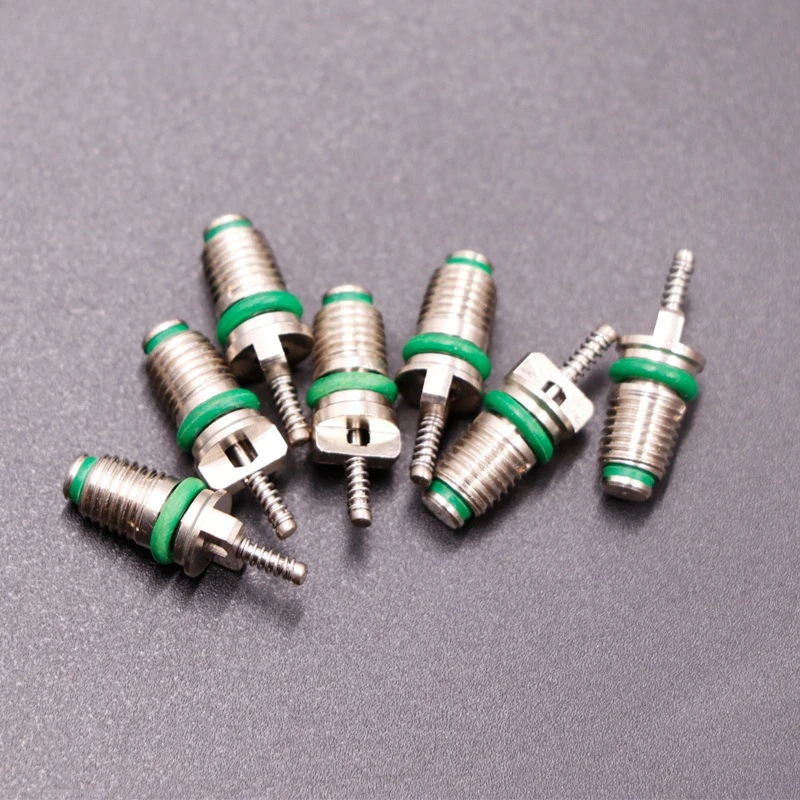 

Car A/C Core Valves Copper R134A Automotive Car Air Conditioning Cores Air Conditioning A/C Valve Stem Core Kit Valve Core