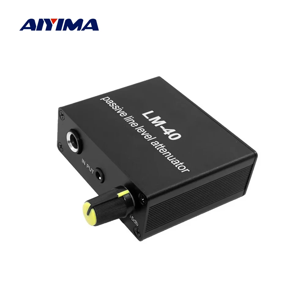 AIYIMA Audio Passive Attenuator line Output Signal Sound Card Speaker Microphone Port High and Low Level Converter