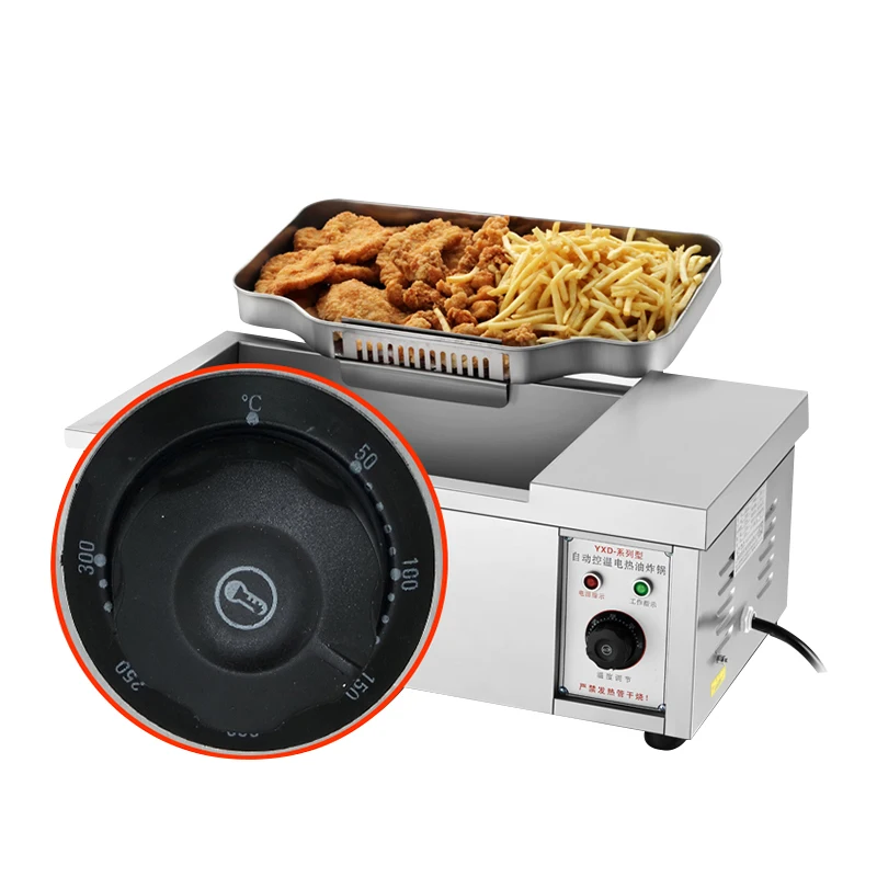 เครื่องทอดไก่ไฟฟ้าพร้อมตะกร้าทอด220V/3000ใช้ในครัวเรือน12L