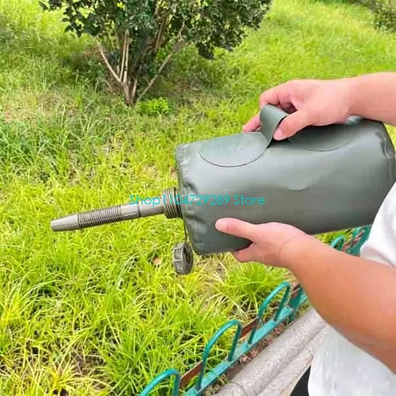D8KE Foldable Storage Bag Flexible Carry Container with Screw Cap Opening for Drivers and Distance Travel Use Gear