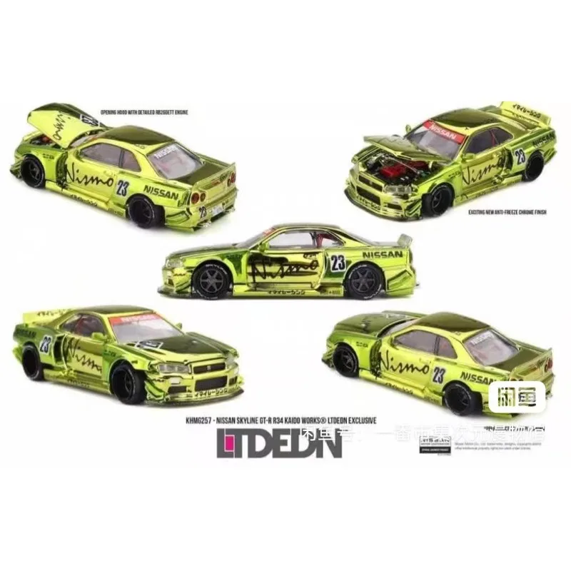 2026GHEC North Exhibition Limited Edition,KAIDO&MINIGT 1:64  Evening Edition, Die Casting Alloy Car Model.