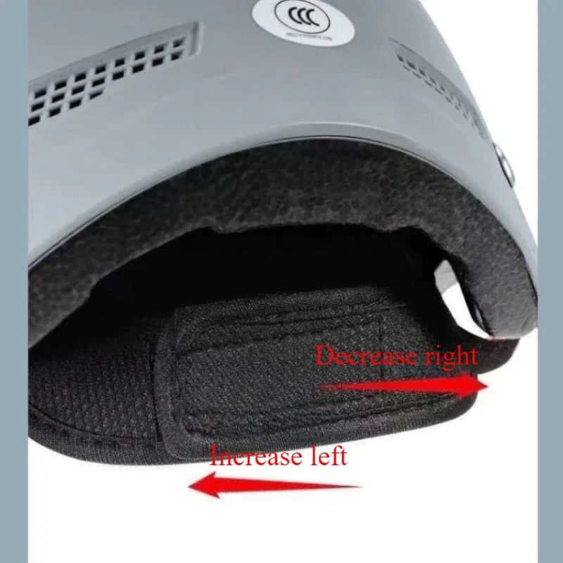 Kask rowerowy z certyfikatem 3C, męski i damski, dla dorosłych i dzieci, z motywem kreskówkowym, na rower elektryczny, motocykl, kask otwarty z goglami.