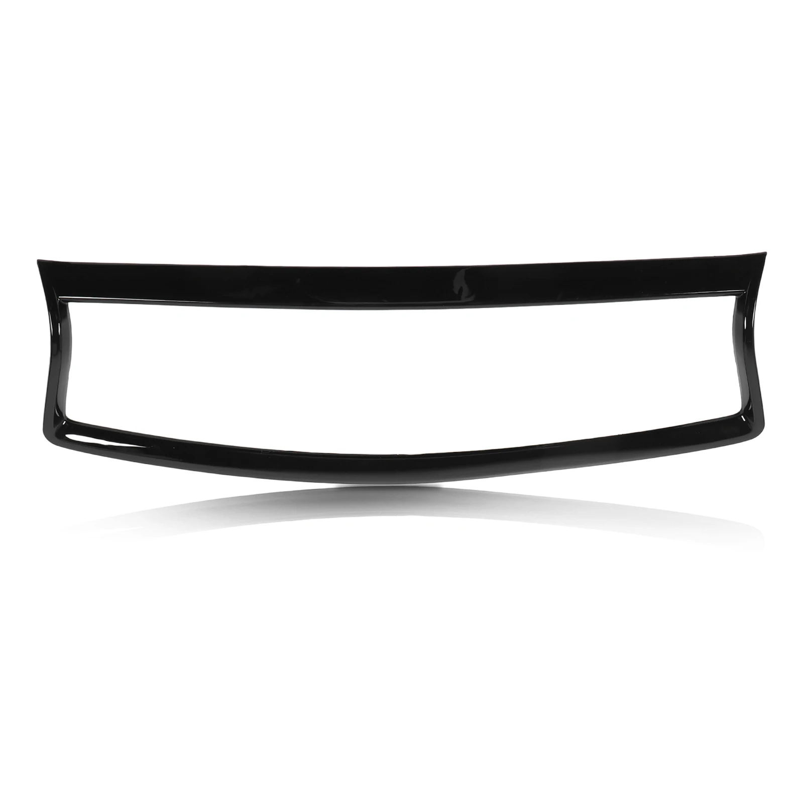 

Front Bumper Grille Trim Cover Glossy Black Protective Front Grille Overlay Cover Replacement for Infiniti Q50 Q50S 2018 to 2023