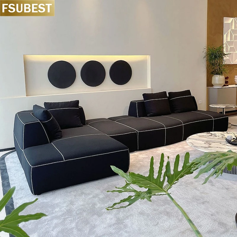 L Shape Corner Modular Chaise Couch Sofa Divani Kanepe Bankstel Hoekbank Muebles Salon De Sala Set Furniture Living Room