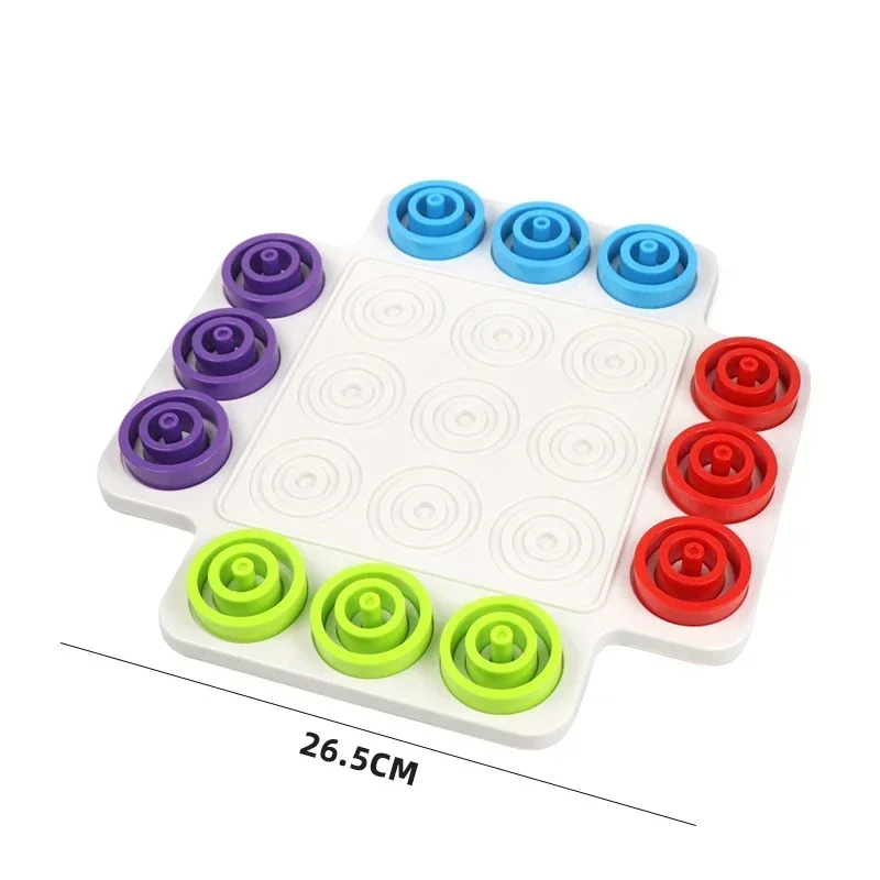 New Ring Chess Well Chess Desktop Interactive Battle Game Color Recognition Toy Puzzle Early Education Class Stacking Fun Gifts