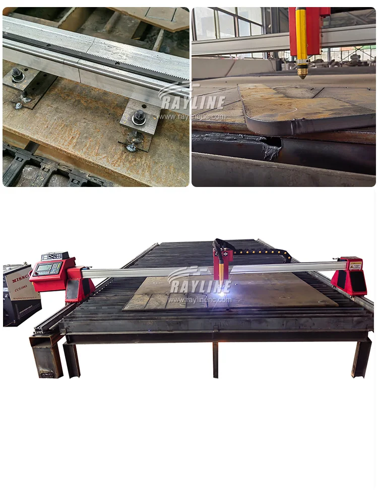 Portable For Metal Cutting Cutter Machinery Gantry Cutter Machine CNC Plasma and Flame Cutting Machine China Factory Price