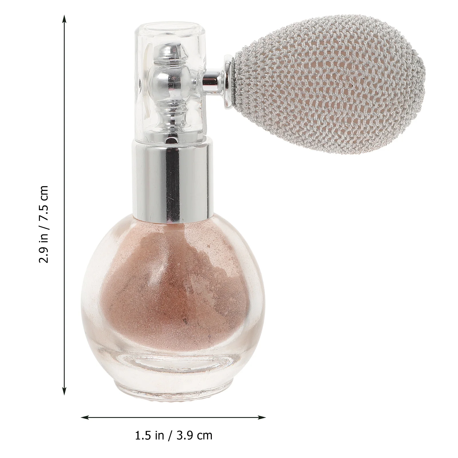 

Shimmering Spray Powder Glitter Body Highlighter for Hair Face Shine Long-Lasting Glossy Finish Ideal for Evening Events Bridal