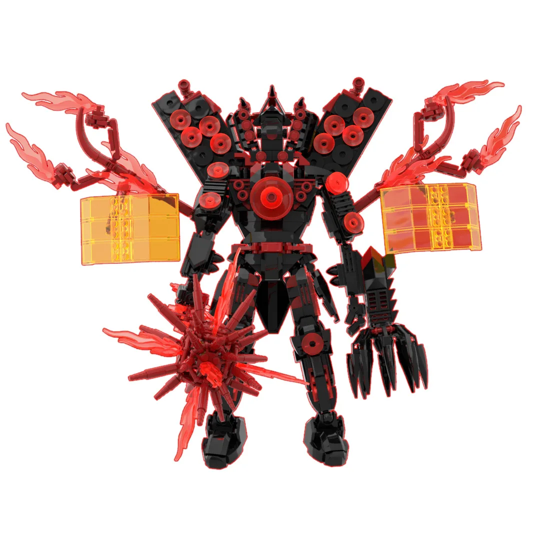 Titan Clockman Building Blocks Toys Titan Cameraman Upgrade Blocks Figure Titan Speaker Man Block Brick  Decoration For Kids Toy