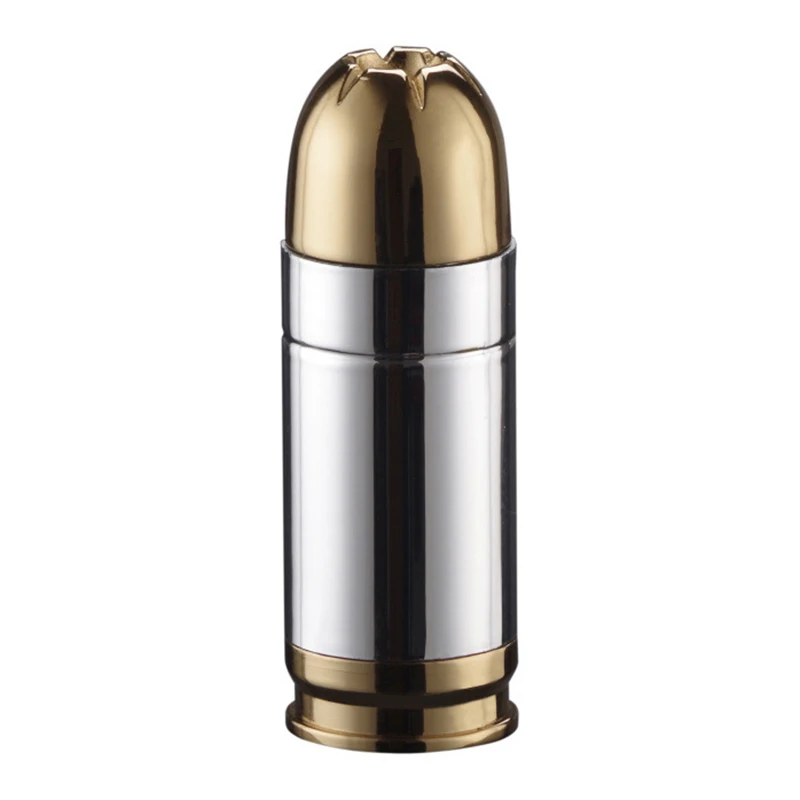 Creative Mini Bullet Windproof Bullet Jet Flame Butane Gas Refillable Lighters BBQ Flame Ignition Tools