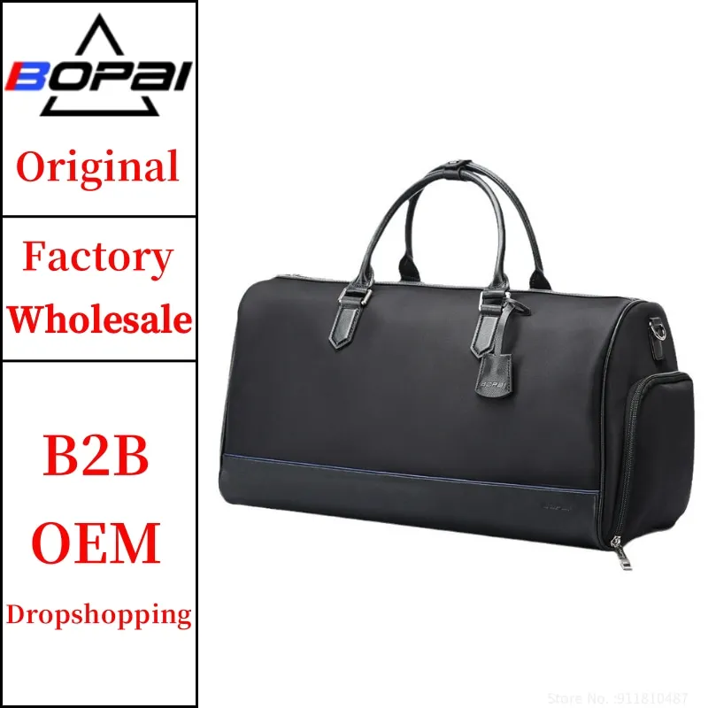 BOPAI Wholesale Business Gym Sports Weekender Handbag 3 In 1 Crossbody Large Capacity Travel Waterproof Tote Men Duffle Bag Cust