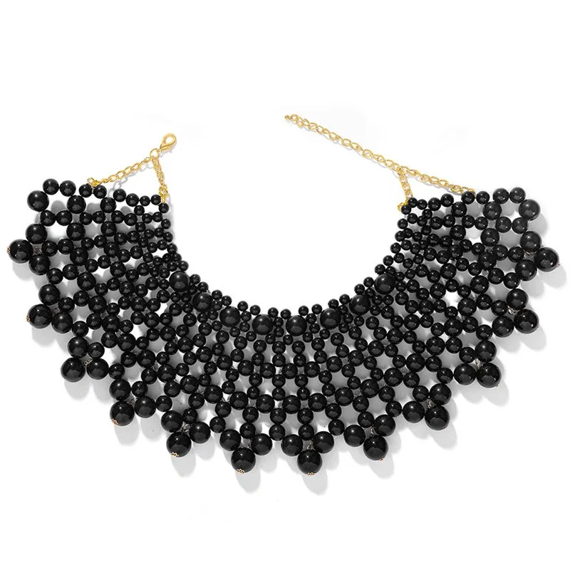 Accesorios de fotografía para mujer embarazada, collar de perlas Vintage, Sexy, Retro, para Sesión de maternidad, chal de perlas, utilería para