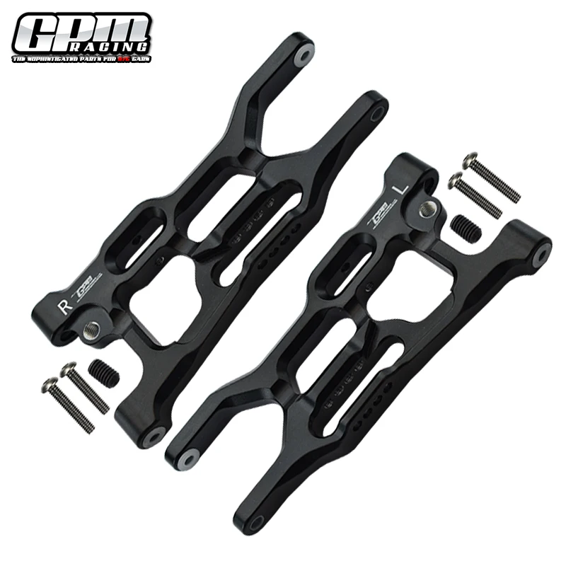 GPM LOSI 1/10 Lasernut Tenacity Ultra 4 Rock Los03028 para brazos inferiores traseros de aluminio