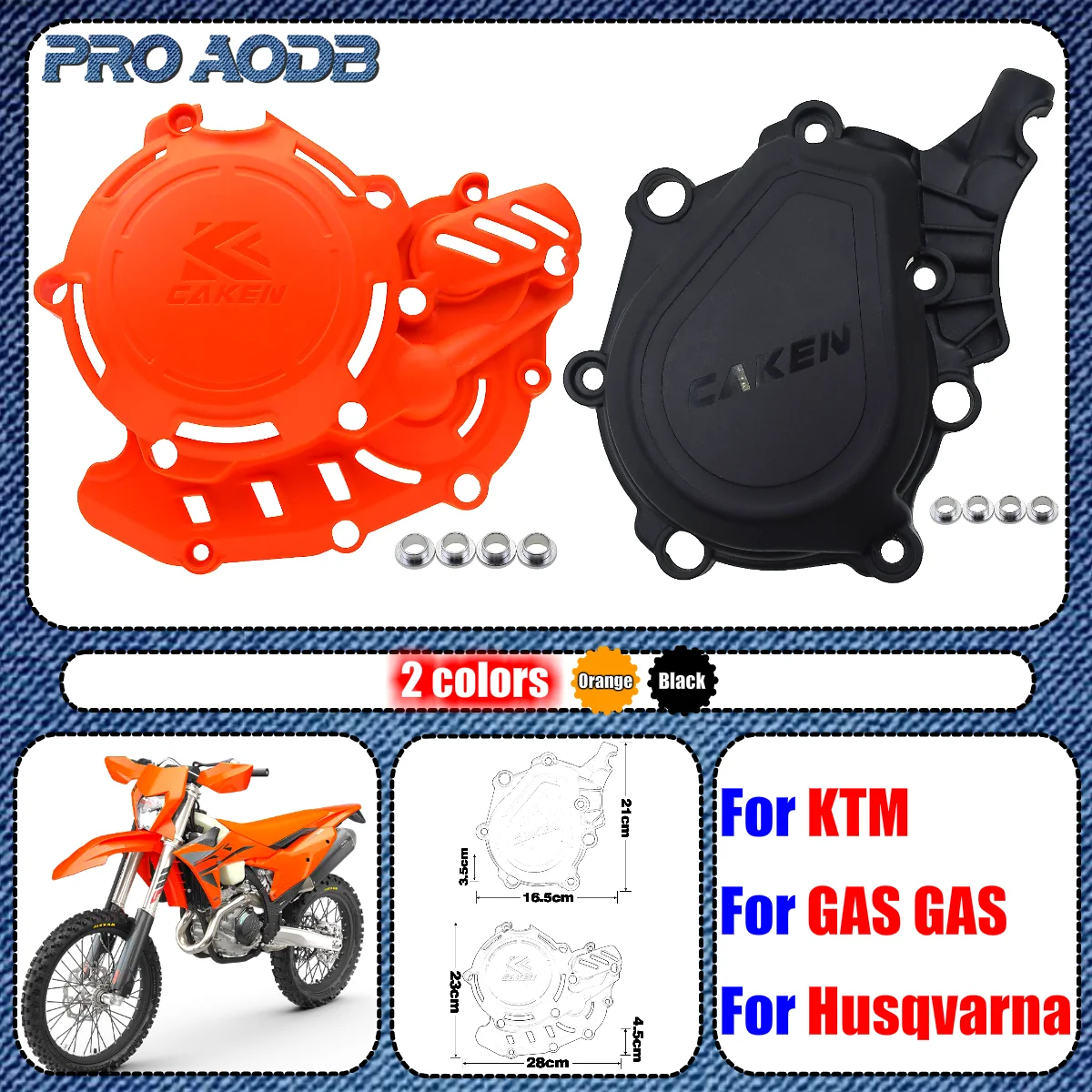 

Motorcycle Engine Ignition Clutch Cover Protector Guard For KTM EXC-F SX-F XCF-W XW-F For HUSQVARNA FC FE 450 501 Dirt Bike