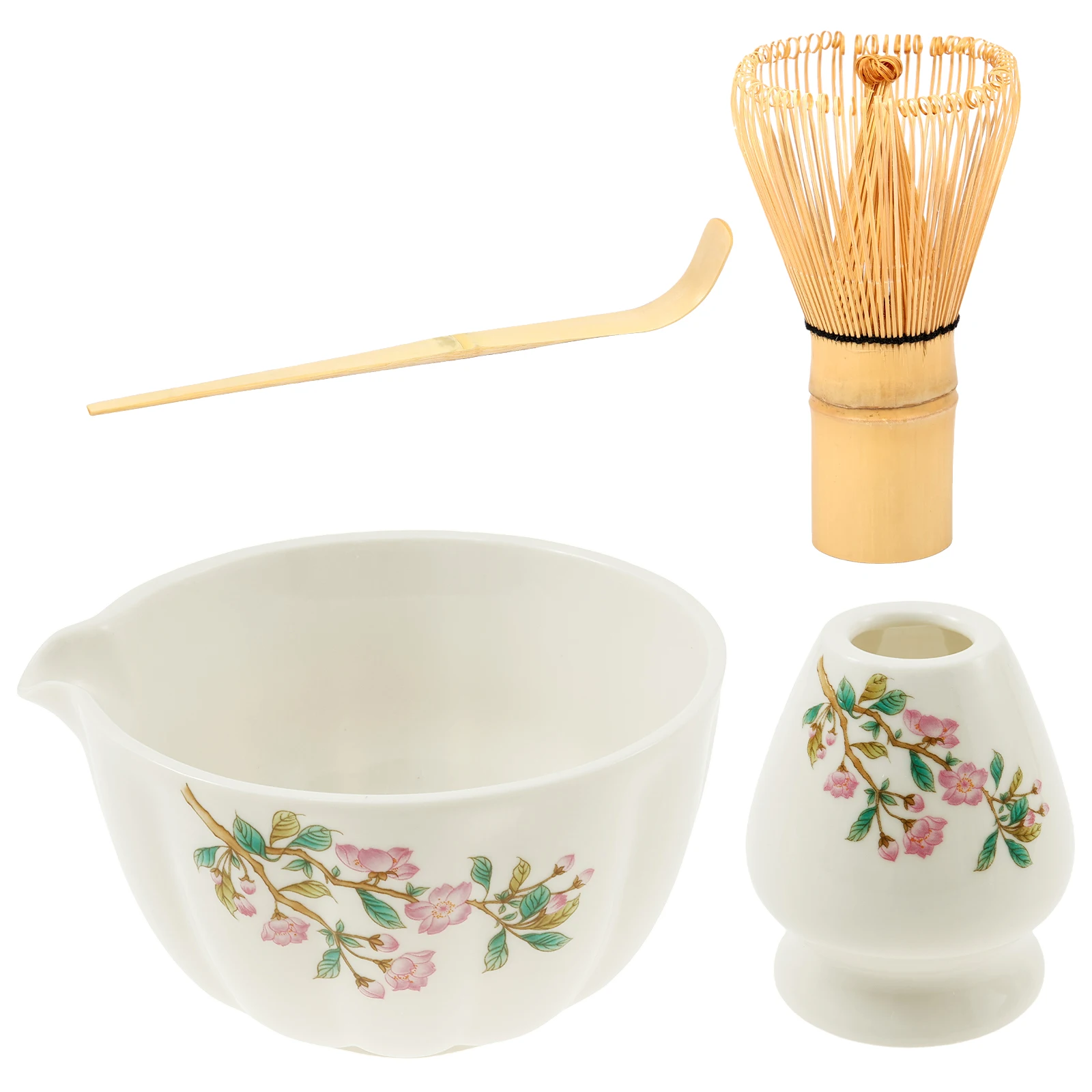 

Matcha Whisk and Bowl Kit with Holder Elegant Versatile Japanese Tea Making Kit Easy to Clean Matcha Whisk Set for Tea Lovers