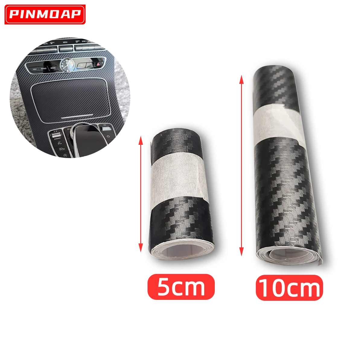 

Наклейка на автомобиль из углеродного волокна, матовая черная водонепроницаемая защитная пленка, клейкая защитная полоса, декоративная пленка, глянцевый рулон для упаковки