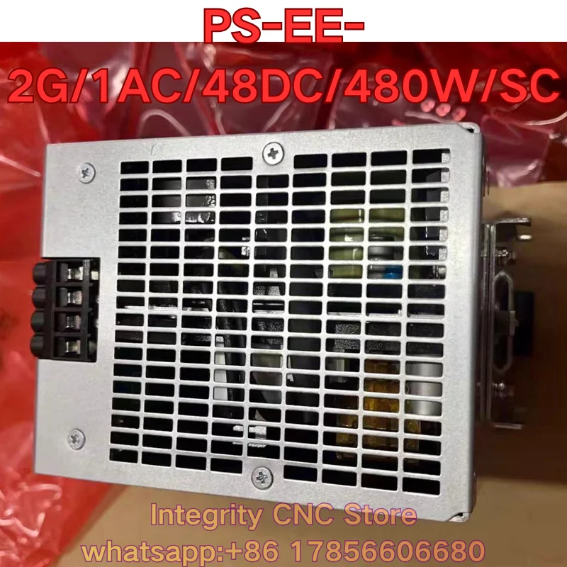 Second-hand PS-EE-2G/1AC/48DC/480W/SC PLC module function test is normal 1585287