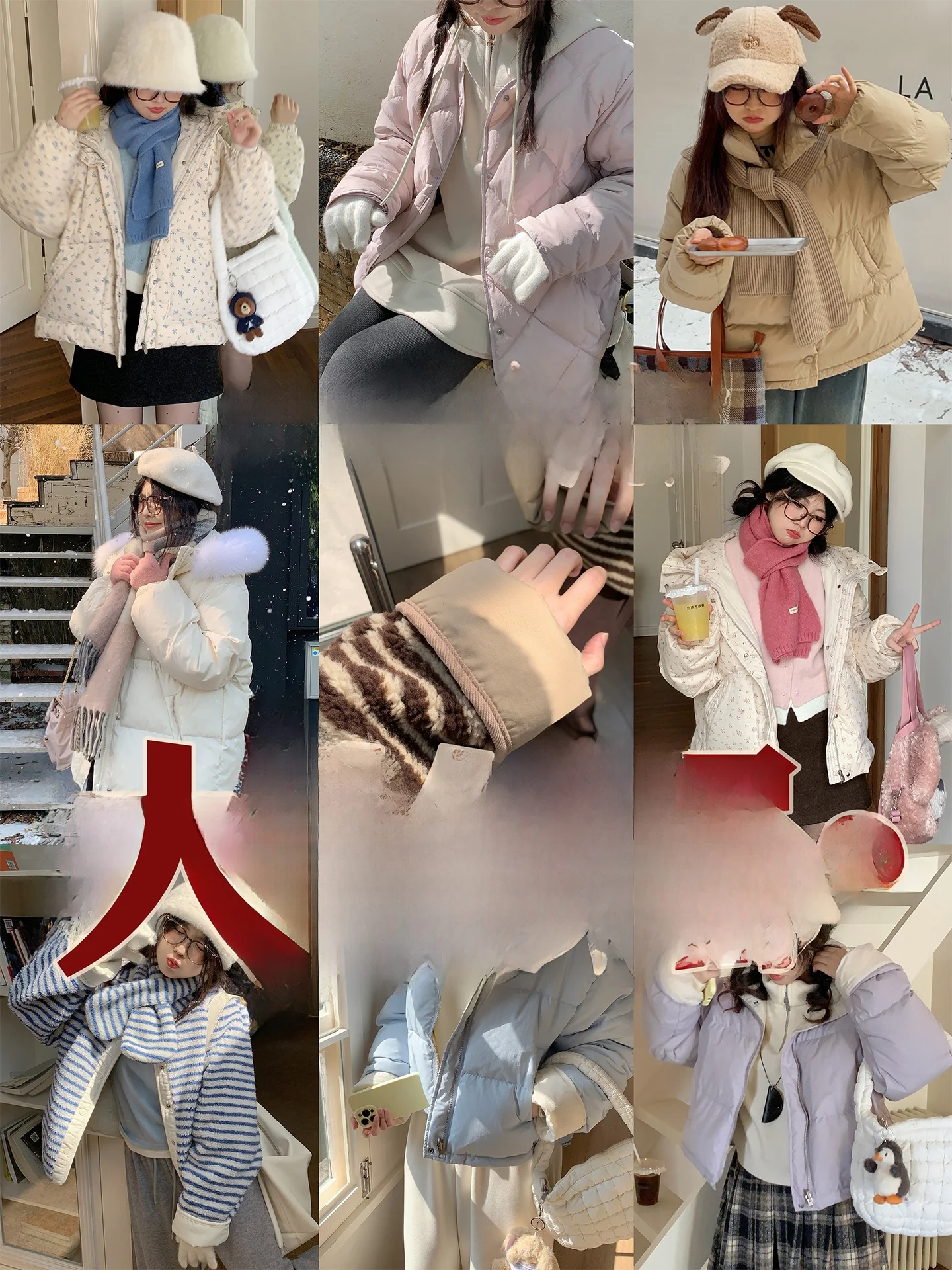 

DADASAMA 2024 Winter Collection down Jaet Fur Outerwear Women's Open Cardigan Knitted Sweater Faionable Cozy Sle