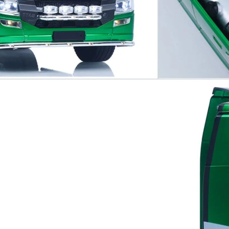 

1/14 KABOLITE RTR 6*6 Remote Control Tractor Truck SC 770S 2Speed Gearbox Axle Locks Electric Windshield Wiper Openable Door Car
