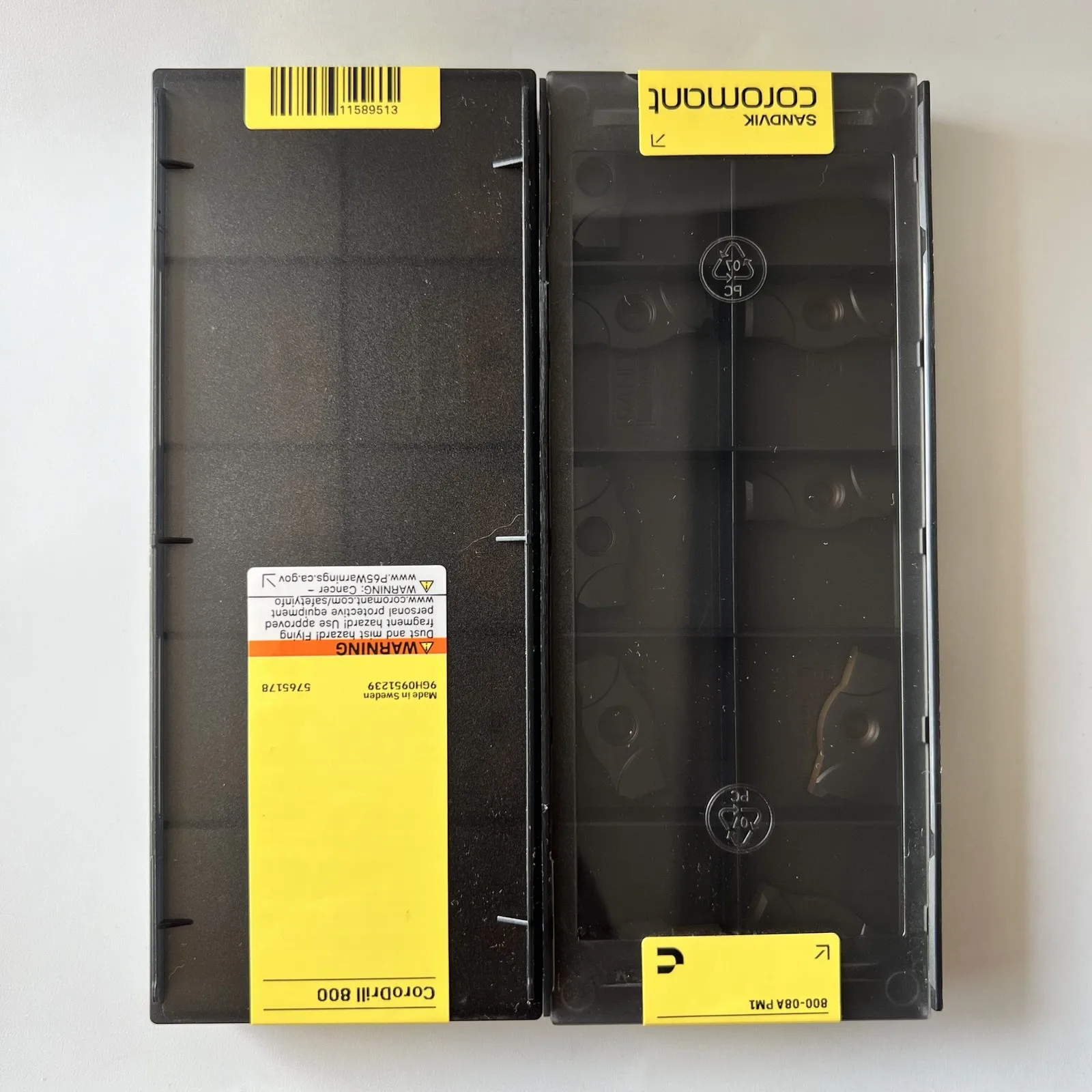

SANDVIK / 800-08A PM1 / Оригинальные шведские лезвия из твердого сплава, 10 шт.