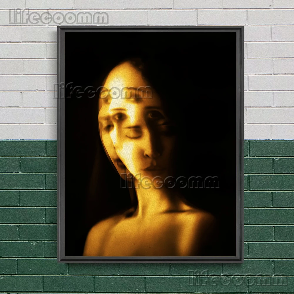 فانتوم الإرهاب في الظلام خمر الرسم على لوحات القماش الجدارية زاحف شبحي أرقام ملصق فني وطباعة ديكور المنزل