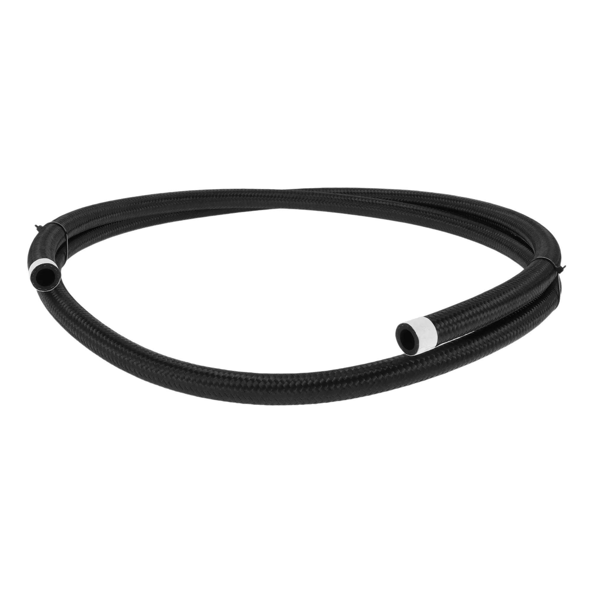 

UXCELL Шланг топливопровода AN-8 6 футов 0,44 дюйма ID 0,64 дюйма OD CPE Резина, нейлоновая оплетка 1 шт. для автомобиля